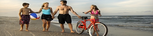 Spezialfahrrad für Fahrten - Cruisen z.B. am Strand